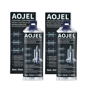 S300 Structural Metal Epoxy for Aluminum & Steel 2-Pack 3.38 oz 2-Part Cold-Weld Metal Glue; Rigid Load-Bearing Repair; Waterproof, Oil & 392°F Heat Resistant; 30-Min Work Time; Drillable S300 Structural Metal Epoxy for Aluminum & Steel 2-Pack 3.38 oz 2-Part Cold-Weld Metal Glue; Rigid Load-Bearing Repair; Waterproof, Oil & 392°F Heat Resistant; 30-Min Work Time; Drillable