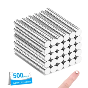 500 Pack Small Magnets, 5x2mm Refrigerator Magnets Rare Earth Magnets 0.2x0.08 Inch Neodymium Magnets for Crafts, Whiteboard, Kitchen Cabinet 500 Pack Small Magnets, 5x2mm Refrigerator Magnets Rare Earth Magnets 0.2x0.08 Inch Neodymium Magnets for Crafts, Whiteboard, Kitchen Cabinet