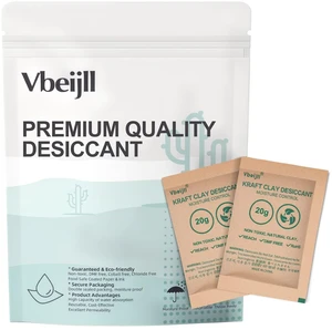 20g 50 pcs Kraft Clay Desiccant Packs, Food Safe Moisture absorbers Natural & Non-Toxic, Rechargeable, desiccant packs for storage, Closet, Clothes, Electronics, 3D Filament, Tools, Car 20g 50 pcs Kraft Clay Desiccant Packs, Food Safe Moisture absorbers Natural & Non-Toxic, Rechargeable, desiccant packs for storage, Closet, Clothes, Electronics, 3D Filament, Tools, Car