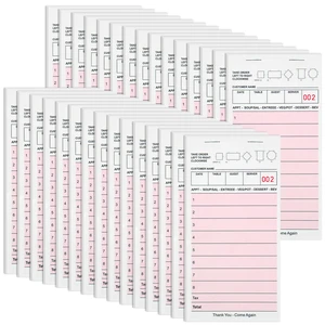 Server Note Pads, Pink Guest Checks Books for Servers, 30 Pack Server Note Pads, Pink Guest Checks Books for Servers, 30 Pack