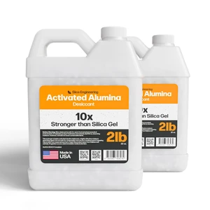Activated Alumina Desiccant Beads for 3D Printer Filament Reusable (4lb) Rechargeable Reusable Desiccant Packs, Filament Storage & Dry Box Drying Beads, Silica Gel Moisture Absorber, Made in USA Activated Alumina Desiccant Beads for 3D Printer Filament Reusable (4lb) Rechargeable Reusable Desiccant Packs, Filament Storage & Dry Box Drying Beads, Silica Gel Moisture Absorber, Made in USA