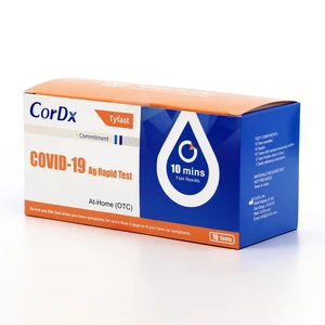 TyFast COVID-19 Rapid Antigen Test Kit, 10-Min Results, 10 Tests Nasal Swab Self-Test, Easy-To-Use For Adults And Kids, EUA Authorized OTC, Portable For Travel And Home Use TyFast COVID-19 Rapid Antigen Test Kit, 10-Min Results, 10 Tests Nasal Swab Self-Test, Easy-To-Use For Adults And Kids, EUA Authorized OTC, Portable For Travel And Home Use