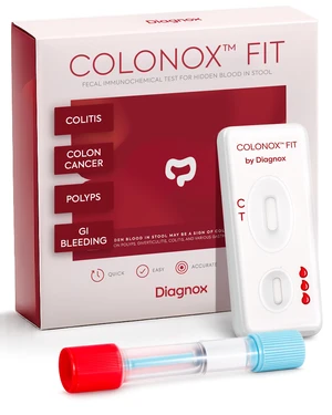 COLONOX At-Home Colon Screening Test Kit, Fecal Occult Blood Test, 3 Tests Easy To Use, Detects Hidden Blood in Stool, Rapid Results in 10 Minutes, Highly Sensitive, Private Testing At Home COLONOX At-Home Colon Screening Test Kit, Fecal Occult Blood Test, 3 Tests Easy To Use, Detects Hidden Blood in Stool, Rapid Results in 10 Minutes, Highly Sensitive, Private Testing At Home