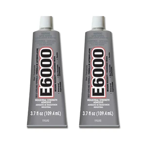 Eclectic Products 220011 2 Pack 3.7 oz. E-6000 High Viscosity Multi-Purpose Adhesive, Clear Product Name Eclectic Products 220011 2 Pack 3.7 oz. E-6000 High Viscosity Multi-Purpose Adhesive, Clear Product Name