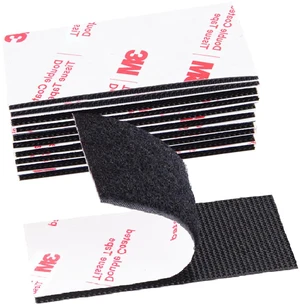 Hook and Loop Tape 1.2in x 2in 10 Pairs, Mounting Tape Heavy Duty Adhesion Slef Adhesive Interlocking Strip, Back Adhesive Mounting Strips, Reclosable Sticky Back, Double Sided Carpet & Rug Fixation Hook and Loop Tape 1.2in x 2in 10 Pairs, Mounting Tape Heavy Duty Adhesion Slef Adhesive Interlocking Strip, Back Adhesive Mounting Strips, Reclosable Sticky Back, Double Sided Carpet & Rug Fixation