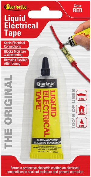 Liquid Electrical Tape - Red, Flexible Electrical Insulation Liquid Electrical Tape - Red, Flexible Electrical Insulation