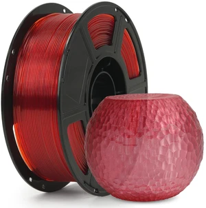 Rapid PETG Filament 1.75mm Clear Ruby Red, Max 600mm/s High Speed Printing, 3D Printer Filament 1kg Spool, Dimensional Accuracy +/- 0.02mm, Fits Most 3D Printers Rapid PETG Filament 1.75mm Clear Ruby Red, Max 600mm/s High Speed Printing, 3D Printer Filament 1kg Spool, Dimensional Accuracy +/- 0.02mm, Fits Most 3D Printers
