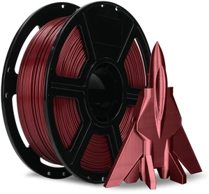 Rapid PETG Filament 1.75mm Metallic Red, Max 600mm/s High Speed Printing, 3D Printer Filament 1kg Spool, Dimensional Accuracy +/- 0.02mm, Fits Most 3D Printers Rapid PETG Filament 1.75mm Metallic Red, Max 600mm/s High Speed Printing, 3D Printer Filament 1kg Spool, Dimensional Accuracy +/- 0.02mm, Fits Most 3D Printers