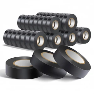 40 Pack Black Electrical Tape Waterproof3/4 in x 60ftHigh Temperature Electric Tape Weatherproof Home Outdoor Multipurpose Insulating Wire WrappingMaximum Voltage 40 Pack Black Electrical Tape Waterproof3/4 in x 60ftHigh Temperature Electric Tape Weatherproof Home Outdoor Multipurpose Insulating Wire WrappingMaximum Voltage