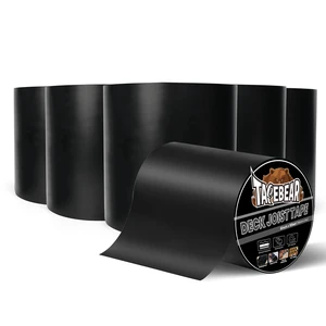 Joist Tape 6"×16' Deck Joist Tape Waterproof Butyl Sealant 6Rolls Joist Flashing Tape for Decking, Anti-Corrosion Weather Resistant Tape for Wood Decks Beams Rim, Roof Joist Tape 6"×16' Deck Joist Tape Waterproof Butyl Sealant 6Rolls Joist Flashing Tape for Decking, Anti-Corrosion Weather Resistant Tape for Wood Decks Beams Rim, Roof