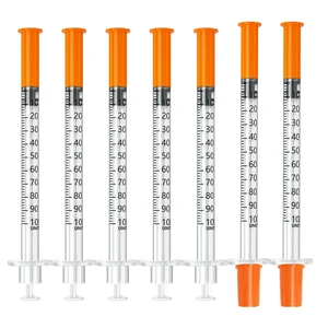 1ml 31G 5/16" (8mm) Syringes, Disposable Individually Package (100pcs) 1ml 31G 5/16" (8mm) Syringes, Disposable Individually Package (100pcs)