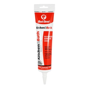 0405 Duraguard Kitchen & Bath Siliconized Acrylic Caulk, 5.5 oz. Squeeze Tube, White, 12 Pack, Made in USA 0405 Duraguard Kitchen & Bath Siliconized Acrylic Caulk, 5.5 oz. Squeeze Tube, White, 12 Pack, Made in USA