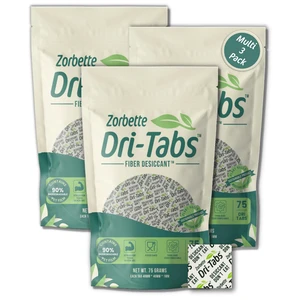 Dri-Tabs | Food-Safe Moisture Absorbers Keep Fruits, Veggies, Snacks, Bread & More Fresher, Longer! Eco-Friendly, Plant Based Desiccant that Replaces Silica Gel Packets - 3 of 75pk (Green) Dri-Tabs | Food-Safe Moisture Absorbers Keep Fruits, Veggies, Snacks, Bread & More Fresher, Longer! Eco-Friendly, Plant Based Desiccant that Replaces Silica Gel Packets - 3 of 75pk (Green)