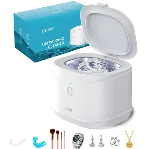 Ultrasonic Retainer Cleaner Machine, Denture Cleaner for Mouthguard 46kHz Ultrasonic Cleaner, Dental Night Guards Pod, Braces, Aligners, Toothbrush, Jewelry Rings, Compact 220ml 304 Tank Ultrasonic Retainer Cleaner Machine, Denture Cleaner for Mouthguard 46kHz Ultrasonic Cleaner, Dental Night Guards Pod, Braces, Aligners, Toothbrush, Jewelry Rings, Compact 220ml 304 Tank