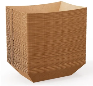 3lb Paper Food Trays,250 Pack Disposable Boat, Extra Large Food Serving Holder Tray for Gameday,Party, Nachos, Hot Dogs, Taco, French Fries 3lb Paper Food Trays,250 Pack Disposable Boat, Extra Large Food Serving Holder Tray for Gameday,Party, Nachos, Hot Dogs, Taco, French Fries