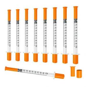 U-100 30 Gauge 5/16 Inch 1cc Syringe, Lab Syringes, Individually Packed, PACK 100 U-100 30 Gauge 5/16 Inch 1cc Syringe, Lab Syringes, Individually Packed, PACK 100