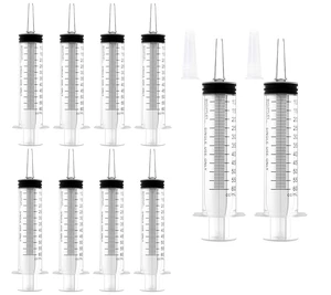 60mL Syringe Catheter Tip Sterile with Caps - (No Needle) - Sterile, Individually Wrapped - 10 Syringes 60mL Syringe Catheter Tip Sterile with Caps - (No Needle) - Sterile, Individually Wrapped - 10 Syringes