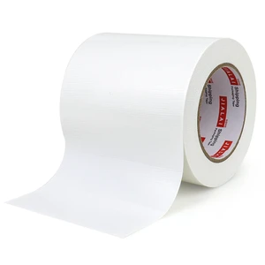 Wide Duct Tape, Industrial Grade 30Yards (90 ft) Wide Tape 5'' Duct, 9 Mil Heavy-Duty, Waterproof, Strong, Flexible, No Residue, for Crafts & Home Improvement (White, 5'' x 90ft) Wide Duct Tape, Industrial Grade 30Yards (90 ft) Wide Tape 5'' Duct, 9 Mil Heavy-Duty, Waterproof, Strong, Flexible, No Residue, for Crafts & Home Improvement (White, 5'' x 90ft)