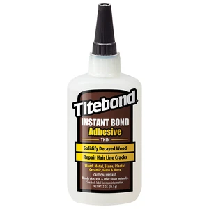 Instant Bond Wood Adhesive, Thin Viscosity, Clear, 2 oz., 6201 Instant Bond Wood Adhesive, Thin Viscosity, Clear, 2 oz., 6201