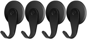 Magnetic Wreath Hanger, 4 Pack Heavy Duty Magnets with Hook for Cruise Refrigerator, Christmas Decoration Magnetic Hooks for Metal Front Door, Cruise Hook Hanger for Hanging Cabins Grill Coat Magnetic Wreath Hanger, 4 Pack Heavy Duty Magnets with Hook for Cruise Refrigerator, Christmas Decoration Magnetic Hooks for Metal Front Door, Cruise Hook Hanger for Hanging Cabins Grill Coat