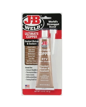 32325 Ultimate Copper High Temperature RTV Silicone Gasket Maker and Sealant - 3 oz. - Copper 32325 Ultimate Copper High Temperature RTV Silicone Gasket Maker and Sealant - 3 oz. - Copper