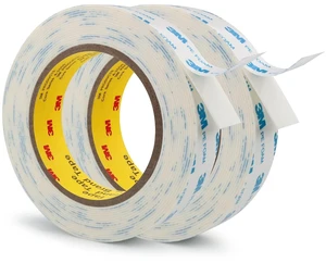 3M 1600T Double Sided Tape, 0.75 in x 18 ft White PE Foam Tape, 2 Pack 0.04 in Thick, Removable from Smooth Surfaces, for RV, Pictures, Posters, Frames and Home Décor 3M 1600T Double Sided Tape, 0.75 in x 18 ft White PE Foam Tape, 2 Pack 0.04 in Thick, Removable from Smooth Surfaces, for RV, Pictures, Posters, Frames and Home Décor