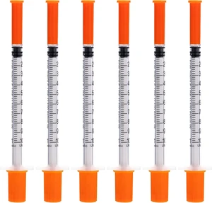 100 Pack U-100 1ML with 29 Ga 1/2 Inch,Individually Sealed,1.0 milliliters 100 Pack U-100 1ML with 29 Ga 1/2 Inch,Individually Sealed,1.0 milliliters