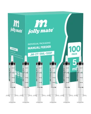 100 Pack 5ml Oral Syringes for Liquid without Needle Individually Wrapped with cap, clear scale, non-slip bottom for pet feeding, liquid dispensing, scientific labs, plant cultivation and crafts 100 Pack 5ml Oral Syringes for Liquid without Needle Individually Wrapped with cap, clear scale, non-slip bottom for pet feeding, liquid dispensing, scientific labs, plant cultivation and crafts