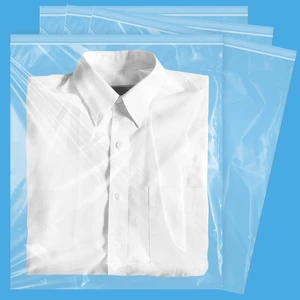 120 Count 13" x 15" Clear Plastic Shirt Bags, Resealable Poly Bags Large Zip Bags for T-Shirts, Pants, Clothing, Apparel, Business Shipping, Moving, Home Storage, and Gifts 120 Count 13" x 15" Clear Plastic Shirt Bags, Resealable Poly Bags Large Zip Bags for T-Shirts, Pants, Clothing, Apparel, Business Shipping, Moving, Home Storage, and Gifts