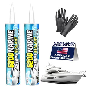 5200 Marine Sealant for Boats & RVs-Fast-Cure (30 Mins), Waterproof, UV-Resistant, High-Bond Adhesive Sealant for Hulls, Decks, Fiberglass, Wood & Metal-Eco-Friendly, Low Odor, with Gloves&Nozzle 5200 Marine Sealant for Boats & RVs-Fast-Cure (30 Mins), Waterproof, UV-Resistant, High-Bond Adhesive Sealant for Hulls, Decks, Fiberglass, Wood & Metal-Eco-Friendly, Low Odor, with Gloves&Nozzle