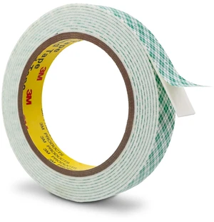 3M Double Sided Foam Tape 0.75" x 10Ft 1 Pack White Double Coated Urethane Adhesion Polyurethane Tape for Bonding Attaching Mounting Interior Signage Nameplates DIY Card 3M Double Sided Foam Tape 0.75" x 10Ft 1 Pack White Double Coated Urethane Adhesion Polyurethane Tape for Bonding Attaching Mounting Interior Signage Nameplates DIY Card