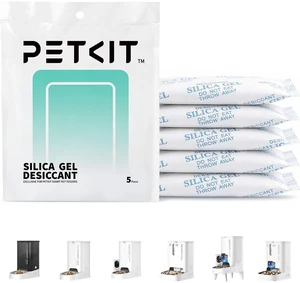 Replaced Desiccant Bags for All Automatic Cat Dog Feeders -5 Packs, Pet Feeder Replaced Desiccant, Fresh Keeping Replaced Desiccant Bags for All Automatic Cat Dog Feeders -5 Packs, Pet Feeder Replaced Desiccant, Fresh Keeping