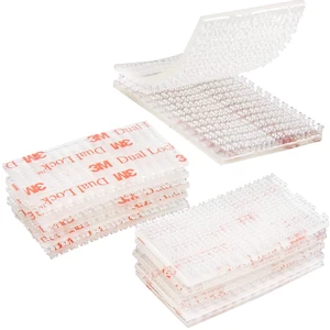 Dual Lock Tape 1in x 2in 10pcs, Heavy Duty Mounting Tape Interlocking Tape Reclosable Fastener Self Sticky SJ3560 Strip for EZ Pass Mounting Tape Dual Lock Tape 1in x 2in 10pcs, Heavy Duty Mounting Tape Interlocking Tape Reclosable Fastener Self Sticky SJ3560 Strip for EZ Pass Mounting Tape