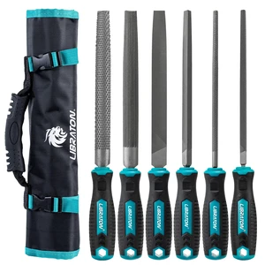 6PCS Metal File Set, Metal Files, Metal Files for Steel 5 Metal Rasp Files, 1 Wood File, 8" High-Carbon Steel Files with Rubber Handle, for Metalworking & Woodworking 6PCS Metal File Set, Metal Files, Metal Files for Steel 5 Metal Rasp Files, 1 Wood File, 8" High-Carbon Steel Files with Rubber Handle, for Metalworking & Woodworking