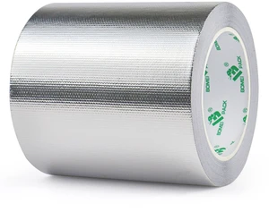 Adhesive Aluminum Foil Heat Shield Tape 1 Pack 5 inch x 66ft, Barrier Fiberglass Thermal Insulation Reflective Material High Temp Protectionn Adhesive Aluminum Foil Heat Shield Tape 1 Pack 5 inch x 66ft, Barrier Fiberglass Thermal Insulation Reflective Material High Temp Protectionn