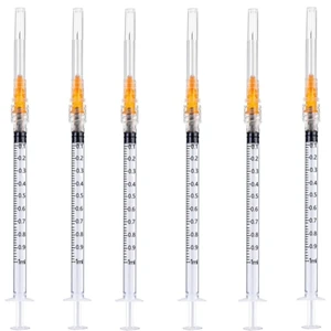 100 Pack 1ml 25 Gauge 5/8 Inch, for Scientific Labs, Industrial Dispensing and Liquid Measuring Supplies, Individually Sealed Packaging 100 Pack 1ml 25 Gauge 5/8 Inch, for Scientific Labs, Industrial Dispensing and Liquid Measuring Supplies, Individually Sealed Packaging