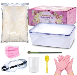 5lbs Silica Gel Flower Drying, Reusable Flower Preservation Kits, Silica Sand Flower Drying Kits with Airtight Container, Gloves, Brush, Safety Goggles for DIY Wedding Bouquet Preservation 5lbs Silica Gel Flower Drying, Reusable Flower Preservation Kits, Silica Sand Flower Drying Kits with Airtight Container, Gloves, Brush, Safety Goggles for DIY Wedding Bouquet Preservation