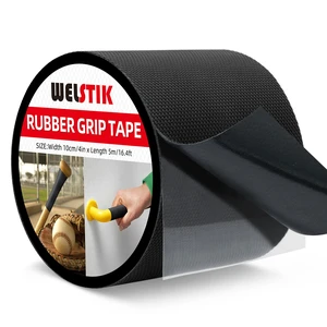 4" Wide Premium Rubber Grip Tape,Extra Large Non-Slip Adhesive Wrap for Game Controllers,Mouse, Gear & Tools,Soft Shock-Absorbing Texture, Barefoot Friendly Mat for Skateboard, Stairs & Rugs 4" Wide Premium Rubber Grip Tape,Extra Large Non-Slip Adhesive Wrap for Game Controllers,Mouse, Gear & Tools,Soft Shock-Absorbing Texture, Barefoot Friendly Mat for Skateboard, Stairs & Rugs