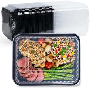 48oz Jumbo Meal Prep Containers 40 Pack - Shrink-Wrapped No Pre-Wash Single Deep Compartment Leak-Resistant | Shatterproof Flexible PP | BPA Free Microwave Safe, Bulk Catering & Leftover Storage 48oz Jumbo Meal Prep Containers 40 Pack - Shrink-Wrapped No Pre-Wash Single Deep Compartment Leak-Resistant | Shatterproof Flexible PP | BPA Free Microwave Safe, Bulk Catering & Leftover Storage
