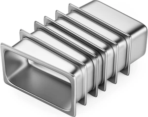 6 Pack Hotel Pans 1/3 Size 6" Deep Stainless Steel Steam Table Pan 22 Gauge Anti Jam Commercial Food Pans for Hotel, Party, Buffet, Catering Supplies 6 Pack Hotel Pans 1/3 Size 6" Deep Stainless Steel Steam Table Pan 22 Gauge Anti Jam Commercial Food Pans for Hotel, Party, Buffet, Catering Supplies