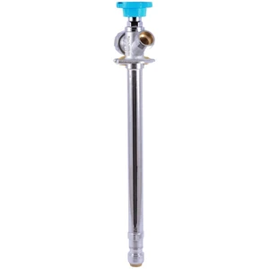10 Inch Frost Free Sillcock, 1/2 x 3/4 Inch MHT, Push to Connect Brass Plumbing Fitting, PEX Pipe, Copper, CPVC, PE-RT, HDPE, 24629LF 10 Inch Frost Free Sillcock, 1/2 x 3/4 Inch MHT, Push to Connect Brass Plumbing Fitting, PEX Pipe, Copper, CPVC, PE-RT, HDPE, 24629LF