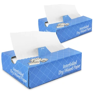 1000 Sheets 8 x 10.75 Dry Wax Paper Sheets for Food, Greaseproof Sandwich Wrapping, Interfolded Deli Wax Paper for Fries, Burgers, Food Basket, Made in USA 1000 Sheets 8 x 10.75 Dry Wax Paper Sheets for Food, Greaseproof Sandwich Wrapping, Interfolded Deli Wax Paper for Fries, Burgers, Food Basket, Made in USA