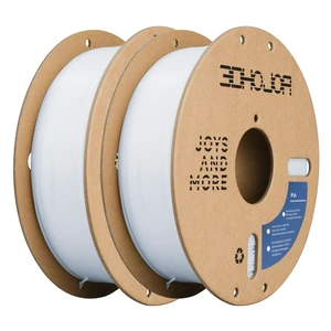 PLA Filament 1.75mm,3D Printing Filament,1kg*2 Cardboard Spool, Fit Most FDM 3D Printer,Dimensional Accuracy +/- 0.03 mm,Vacuum Packaging-2Pack Cold White PLA Filament 1.75mm,3D Printing Filament,1kg*2 Cardboard Spool, Fit Most FDM 3D Printer,Dimensional Accuracy +/- 0.03 mm,Vacuum Packaging-2Pack Cold White