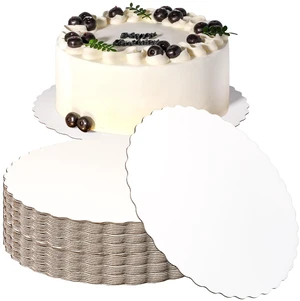 20 Pack Cake Boards, 10 Inch Round White Cake Circles, Disposable Pizza Circles Cake Pan Base Stand for Desserts and Pastries, Greaseproof Cardboard Cake Rounds for Cake DIY, Birthday 20 Pack Cake Boards, 10 Inch Round White Cake Circles, Disposable Pizza Circles Cake Pan Base Stand for Desserts and Pastries, Greaseproof Cardboard Cake Rounds for Cake DIY, Birthday