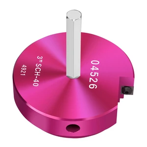 PVC Pipe Reamer 3Inch Head, PVC Fitting Saver w/ 3/8-In Hex Shaft Socket Saver Plastic Pipe Fitting Reamer Plumbing Tool for Schedule 40 CPVC ABS Socket Hub Removing,Fits 1/2" Standard Drills PVC Pipe Reamer 3Inch Head, PVC Fitting Saver w/ 3/8-In Hex Shaft Socket Saver Plastic Pipe Fitting Reamer Plumbing Tool for Schedule 40 CPVC ABS Socket Hub Removing,Fits 1/2" Standard Drills
