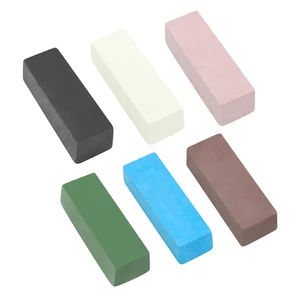 Buffing Polishing Cutting Compounds 21 Oz.Kit-for Stainless Steel Aluminum Jewelry,Black White Purple Brown Blue Green,from Course to Fine - 6 Pcs Buffing Polishing Cutting Compounds 21 Oz.Kit-for Stainless Steel Aluminum Jewelry,Black White Purple Brown Blue Green,from Course to Fine - 6 Pcs