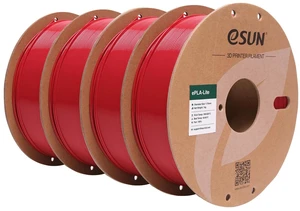 PLA Filament 1.75mm, High Toughness 3D Printer Filament Upgraded PLA Filament, Dimensional Accuracy +/- 0.03mm, 1KG per Spool, 4 Spools 3D Printing Filament for 3D Printers, Fire Engine Red PLA Filament 1.75mm, High Toughness 3D Printer Filament Upgraded PLA Filament, Dimensional Accuracy +/- 0.03mm, 1KG per Spool, 4 Spools 3D Printing Filament for 3D Printers, Fire Engine Red