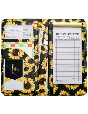 Server Book with Zipper Pocket and Magnetic Closure Server Booklet Waitress Book Serving Book with Money Pocket Waitstaff Organizer Fit Server Apron Waiter Book Wallet Sunflower Server Book with Zipper Pocket and Magnetic Closure Server Booklet Waitress Book Serving Book with Money Pocket Waitstaff Organizer Fit Server Apron Waiter Book Wallet Sunflower