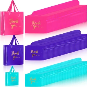200 Pcs Thank You Shopping Bags with Handle,Pink, Purple, Blue Plastic Retail Packets for Small Business, Boutique Shops, 3 Sizes 9x12 12x15 15x18 in, Merchandise Packaging with Handles 200 Pcs Thank You Shopping Bags with Handle,Pink, Purple, Blue Plastic Retail Packets for Small Business, Boutique Shops, 3 Sizes 9x12 12x15 15x18 in, Merchandise Packaging with Handles