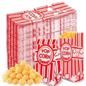 600 Pcs Paper Popcorn Bags, 1 Oz, Oil-Resistant, for Movie Nights Business Food-Grade Paper, Individual Serving Size, Easy to Stack, for Popcorn Machine, School Carnivals, Parties 600 Pcs Paper Popcorn Bags, 1 Oz, Oil-Resistant, for Movie Nights Business Food-Grade Paper, Individual Serving Size, Easy to Stack, for Popcorn Machine, School Carnivals, Parties